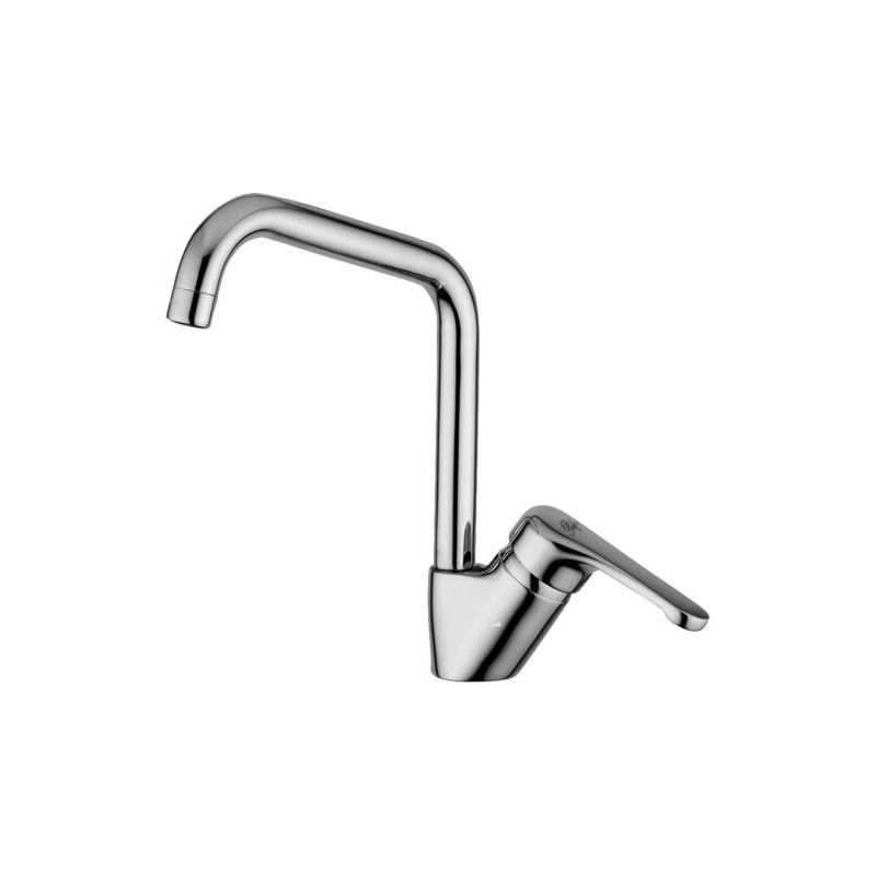 Nettuno Einloch-Spülenmischer Cromo -  Paffoni NT 180CR RUBINETTERIA PAFFONI - 1