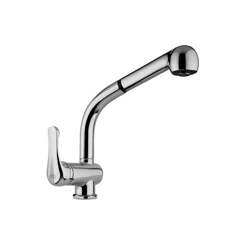 Nettuno One hole Sink Mxer with swivelling spout Cromo -  Paffoni NT 185CR RUBINETTERIA PAFFONI - 1