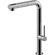 Chef Mélangeur d'évier monotrou avec canon pivotant Cromo -  Paffoni CH 985CR RUBINETTERIA PAFFONI - 1