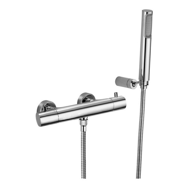 Light Thermostaic Shower Mixer Cromo -  Paffoni LIQ 168DCR RUBINETTERIA PAFFONI - 1