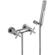 Quattro Wall mounted shower Mixer Cromo -  Paffoni QTV 168DCR RUBINETTERIA PAFFONI - 1