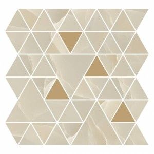 PRESTIGIO ONYX BEIGE Mosaik T Glaenzed Rektifiziert  30x30 - REFIN NZ91 REFIN - 1
