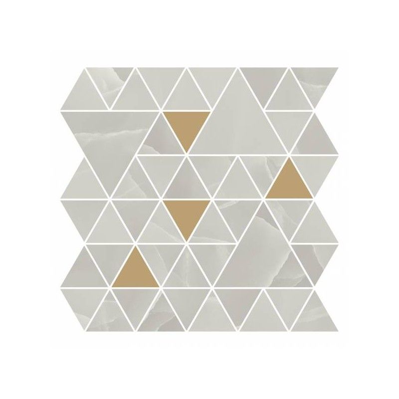 PRESTIGIO ONYX GREY Mosaik T Glaenzed Rektifiziert  30x30 - REFIN NZ92 REFIN - 1
