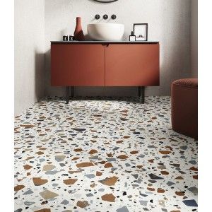 DECONCRETE DE-MAXI DECO WHITE 120 120X120 - Ceramica Sant'Agostino CSADXDWH12 CERAMICA SANT'AGOSTINO - 1