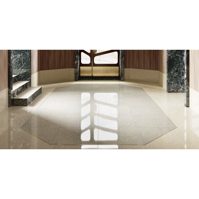 IL VENEZIANO 60X60 SEMINATO ARGENTO LEVIGATO  10mm  - Graniti Fiandre AL246X1060 GRANITI FIANDRE - 1