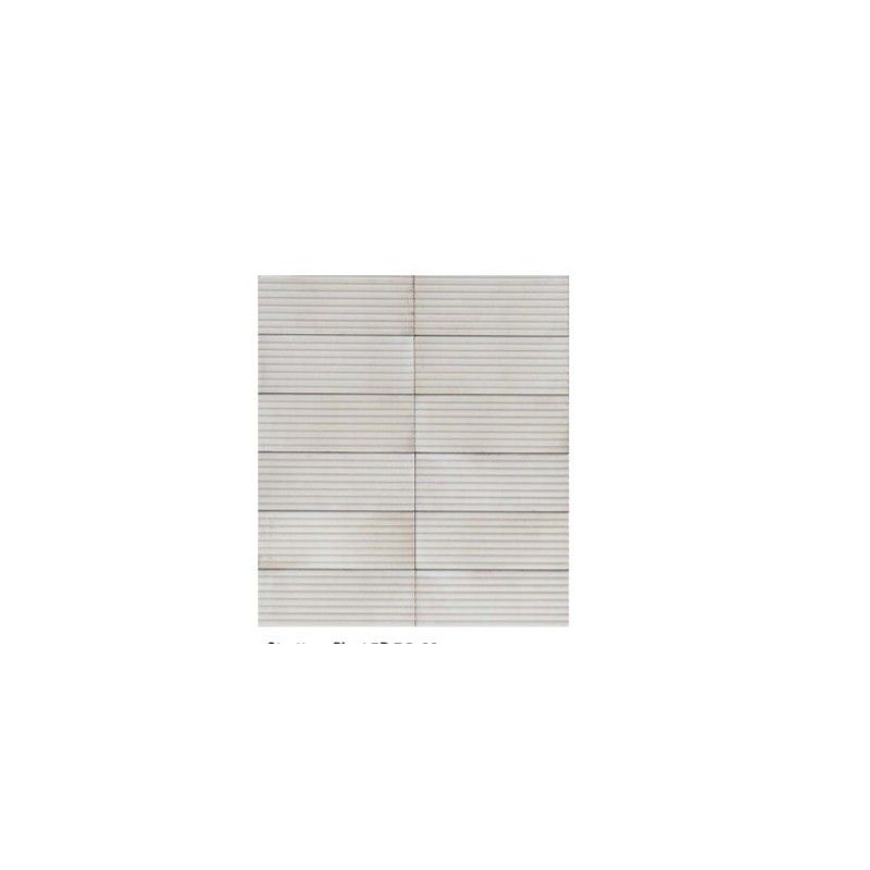 RICE NATURAL PLEAT LUX 7,5X20  cm - Marazzi M96J MARAZZI  - 1