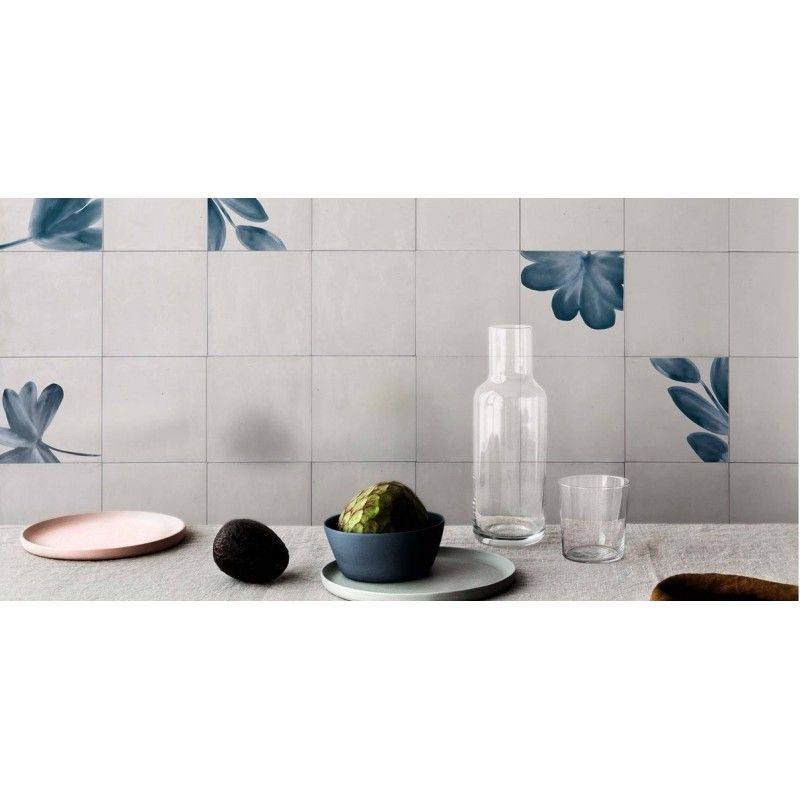 RICE BIANCO Dekor BLOSSOM LUX Dekor 15X15  cm - Marazzi M9JA MARAZZI  - 1