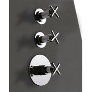 Da-Da 2 Gruppo termostatico da incasso CONFORT a 1 uscita (1 rubinetto) - parti grezze  - Rubinetteria Zazzeri 4700 T550 A00  - 