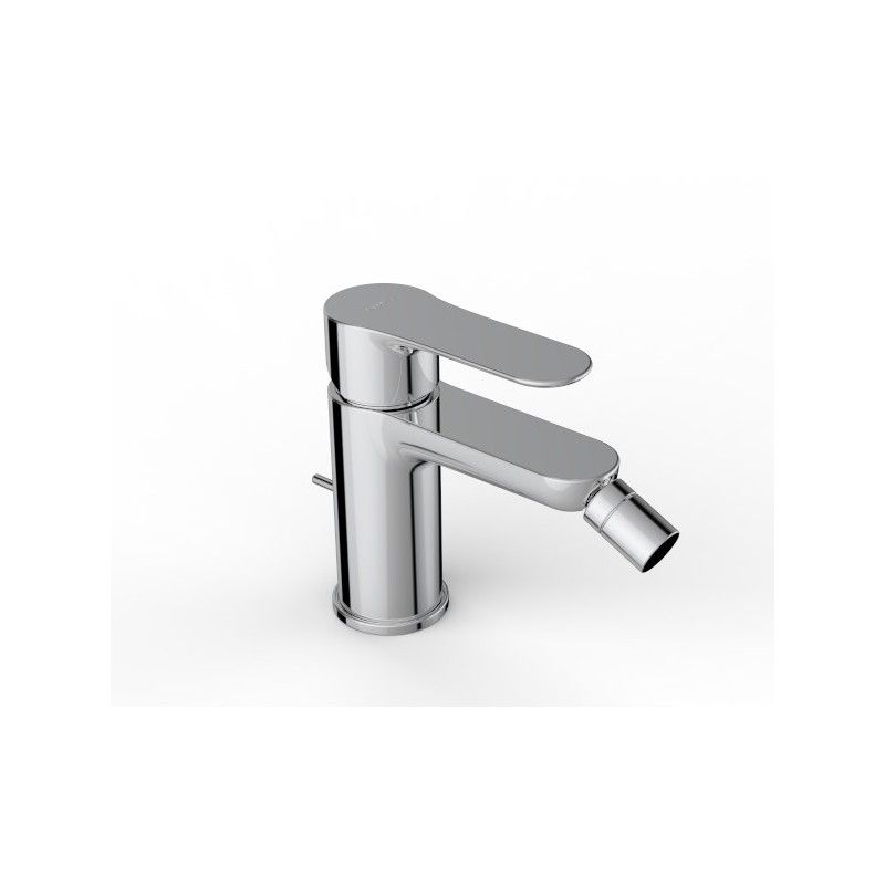 Ultra Single lever bidet mixer with plug - Rubinetteria Zazzeri 4600 1201 A00  - 1