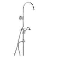 Kent Doccia a parete con soffione e doccetta - Rubinetteria Zazzeri 2900 0611 A00  - 1