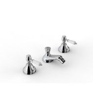 803 Bidet Bidet Dreilochbatterie - L84 x H35 mm - Rubinetteria Zazzeri 2003 0203 A00  - 1