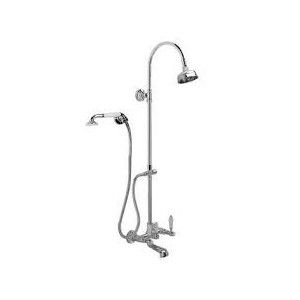 Kent 3 Wall mounted bathtub and shower - Rubinetteria Zazzeri 5502 N619 A00  - 1