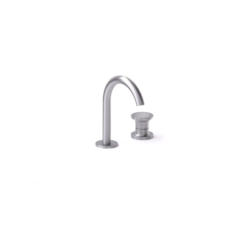 JK21 Single-hole basin mixer with swivel spout - L145 x H90mm - Rubinetteria Zazzeri 2700 1108 A01  - 1