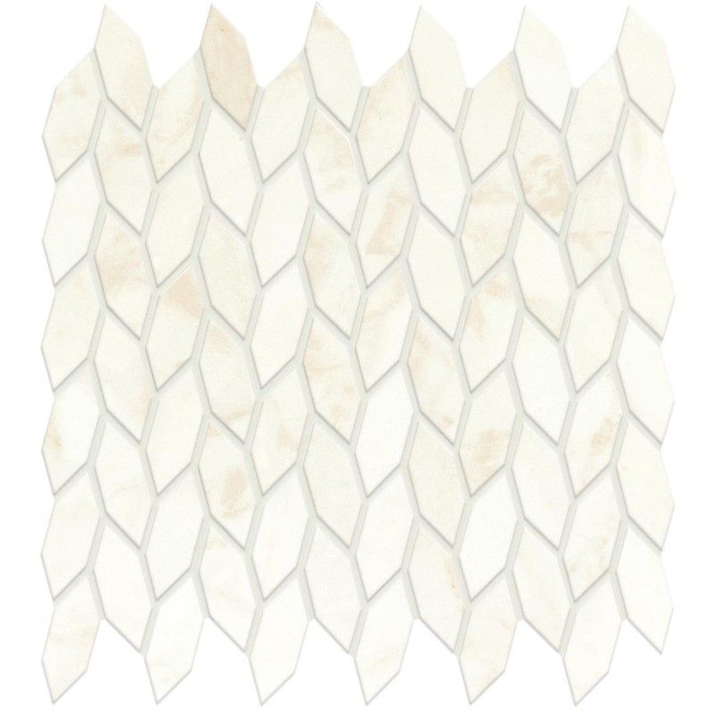 MARVEL SHINE Marvel Calacatta Delicato Mosaico  Twist 30,5x30,5 Silk - Atlas Concorde A4WO CERAMICHE ATLAS CONCORDE - 1