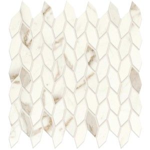MARVEL SHINE Marvel Calacatta Prestigio Mosaique  Twist 30,5x30,5 Silk - Atlas Concorde A4WP CERAMICHE ATLAS CONCORDE - 1