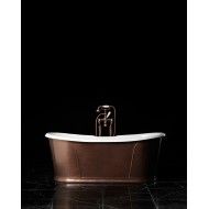 Camelot Rame Antico Baignoire en fonte sans les trous 182LxH70,5xD81 DEVON&DEVON - 1