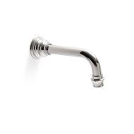 Heritage Basin Flow  Spout Wall mounted For assembly combine with Cut Of Tap Hot + Cold  - Chrome DEVON&DEVON - 1