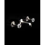 Gemstone Excelsior Gruppo lavabo a muro - Cromo DEVON&DEVON - 1