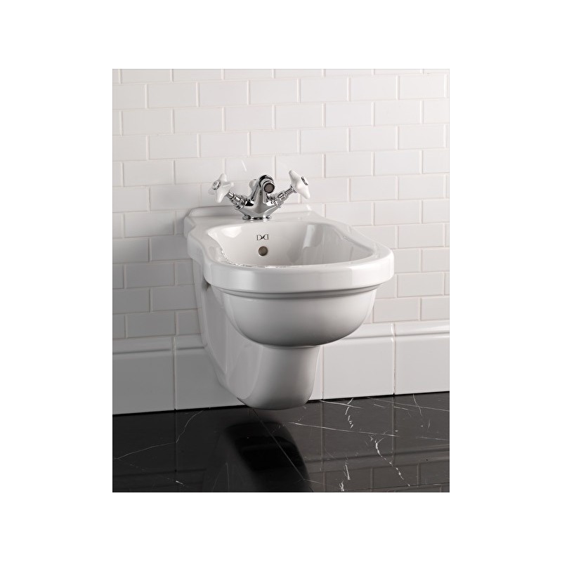 Blues Collection Wall hung Bidet 1 Hole  L34xH37,5xD55,5 DEVON&DEVON - 1