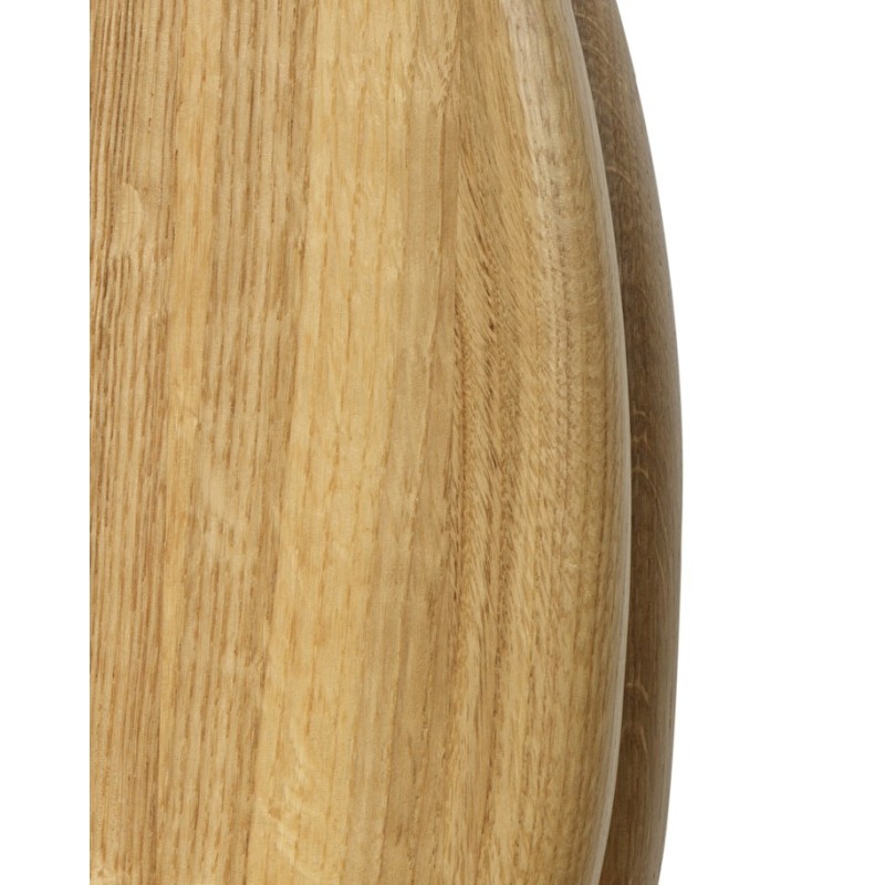 Rose Collection Solid Oak Seat  L36,5xD41 with Hinges Chrome DEVON&DEVON - 1