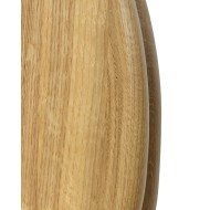 Etoile Collection Sedile quercia massello L39xD42 con cerniera Cromo DEVON&DEVON - 1