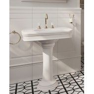 Rose Collection Lavabo Rose (1-2-3 fori) L70xH25,3xD57 DEVON&DEVON - 1
