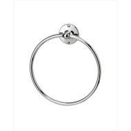 Cavendish Anello porta asciugamano L21,5xH24xD3,4 con finitura Cromo DEVON&DEVON - 1
