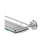 Cavendish Mensola in cristallo L57xH6xD16 con finitura Cromo DEVON&DEVON - 1