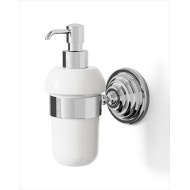 Diamond Dispencer Soap Dish L7,6xH17,2xD14,1 with Finish Polished Nickel DEVON&DEVON - 1