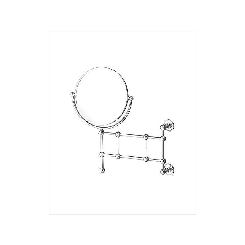 First Class Mirror with articulated arm L37,3xH39 / 47 with Chrome finish DEVON&DEVON - 1