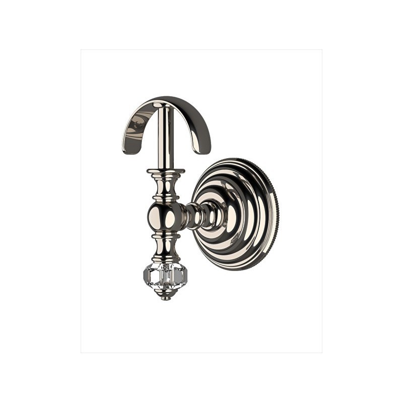 Gemstone Porte Manteau L7,6xH12,5xD8,5 avec Finitions Nickel Poli DEVON&DEVON - 1