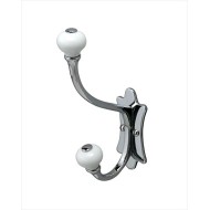 Mayfair Appendiabito doppio L3,9xH16xD8,9 con finitura Cromo DEVON&DEVON - 1