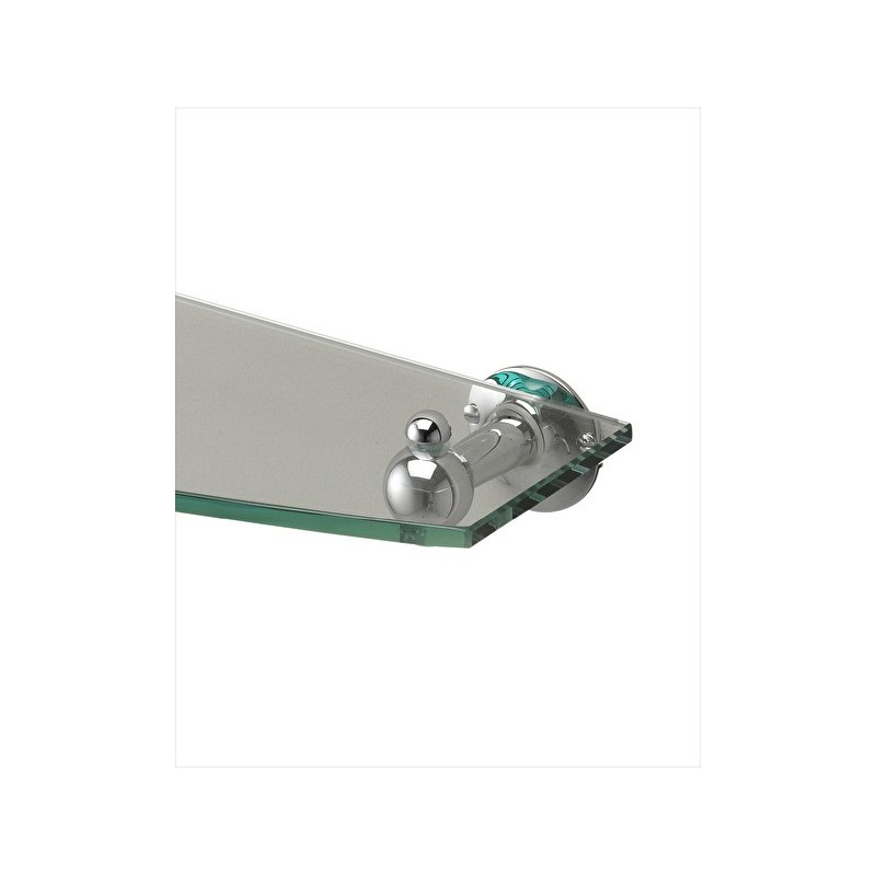 New York Crystal shelf L60xH6xD15 with Chrome finish DEVON&DEVON - 1