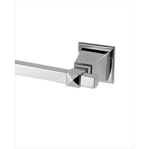 Time Towel rail L60xH5,5xD9,2 with Chrome finish DEVON&DEVON - 1