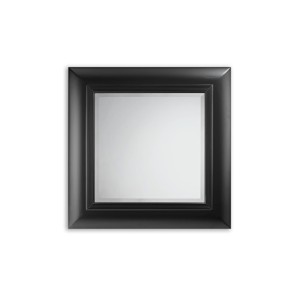 Frame Mirrors Clarence / Season Mirror L88.5xH88.5xD3.8 matt lacquered mirror with Dark Gray finish DEVON&DEVON - 1