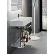 BAHIA 13  Lavabo appoggio 100X46,5 Monoforo con troppopieno Bianco  BH1000465011TA0  HATRIA