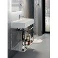 BAHIA 13  Lavabo appoggio 100X46,5 Monoforo con troppopieno Bianco  BH1000465011TA0  HATRIA