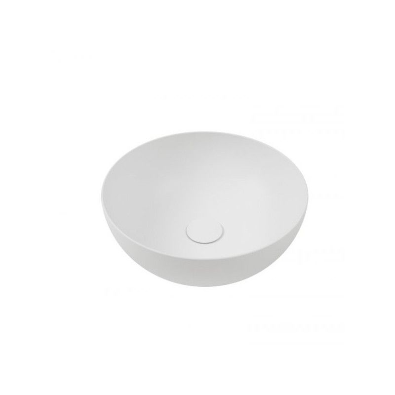 HAPPY HOUR SLIM Vasque à poser 06:00 S _pas de trous sans trop-plein 40x40 HATRIA