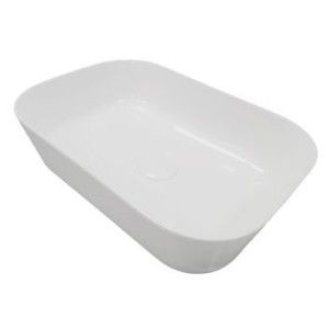 HAPPY HOUR SLIM Countertop washbasin 18:00 S without holes without overflow 50X38 HATRIA