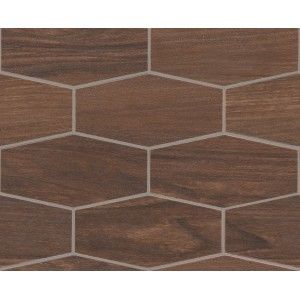 TREVERKCHIC NOCE AMERICANO MOS MH5R 25x33cm MARAZZI MARAZZI  - 1