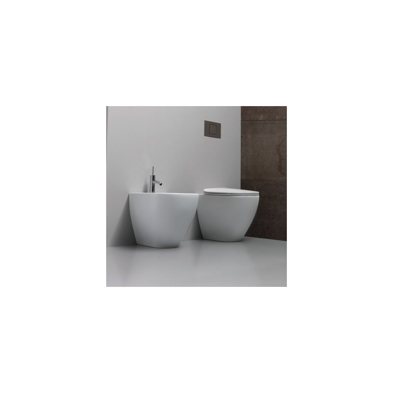 FOREVER 55 BACK TO WALL  ADJUSTABLE FLOOR STANDING WC 55x50x h41 cm Disegno Ceramica