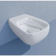 WHITE FLUO WALL HUNG WC with GOCLEAN system - Ceramica Flaminia