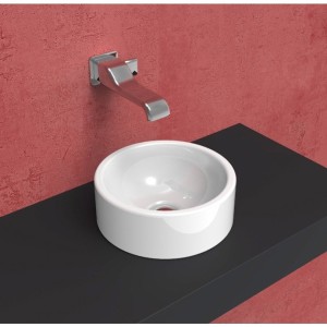 LAVABO MINI TWIN SET CM 30 BLANC  - Ceramica Flaminia 5059222FAN CERAMICA FLAMINIA - 1
