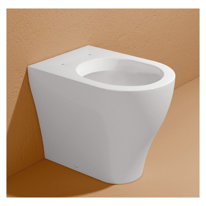 APP WC  FLUSH-WALL VASE GOCLEAN GOCLEAN WHITE  COMPLETE WITH FIXINGS - Ceramica Flaminia 