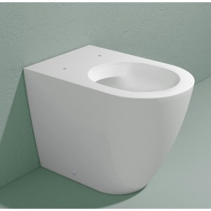 LINK PLUS GOCLEAN WC DECHARGE DE MUR BLANC  S - Ceramica Flaminia LK117RG CERAMICA FLAMINIA - 1