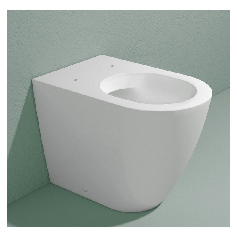 LINK PLUS GOCLEAN WC WALL DISCHARGE WHITE  S - Ceramica Flaminia LK117RG CERAMICA FLAMINIA - 1