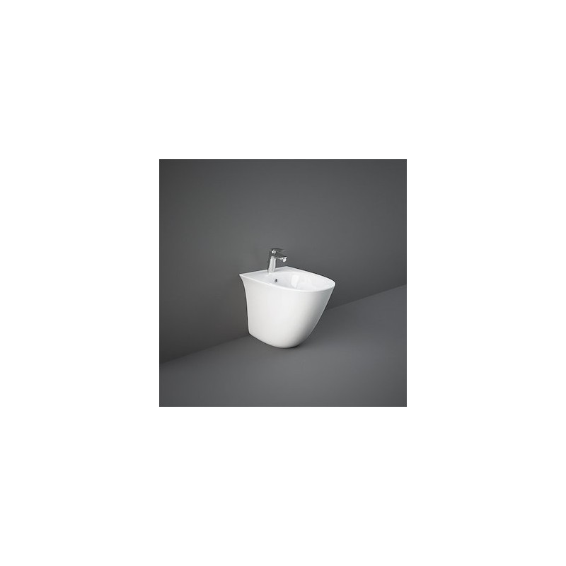 BIDET FILO MURO MONOFORO SENSATION PROTEK  52x30x42cm  Rak Ceramics