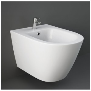 Wand-Bidet Einzelloch RESORT 52x36x32cm PROTEK VERSTECKTE BEFESTIGUNGEN  Rak Ceramics