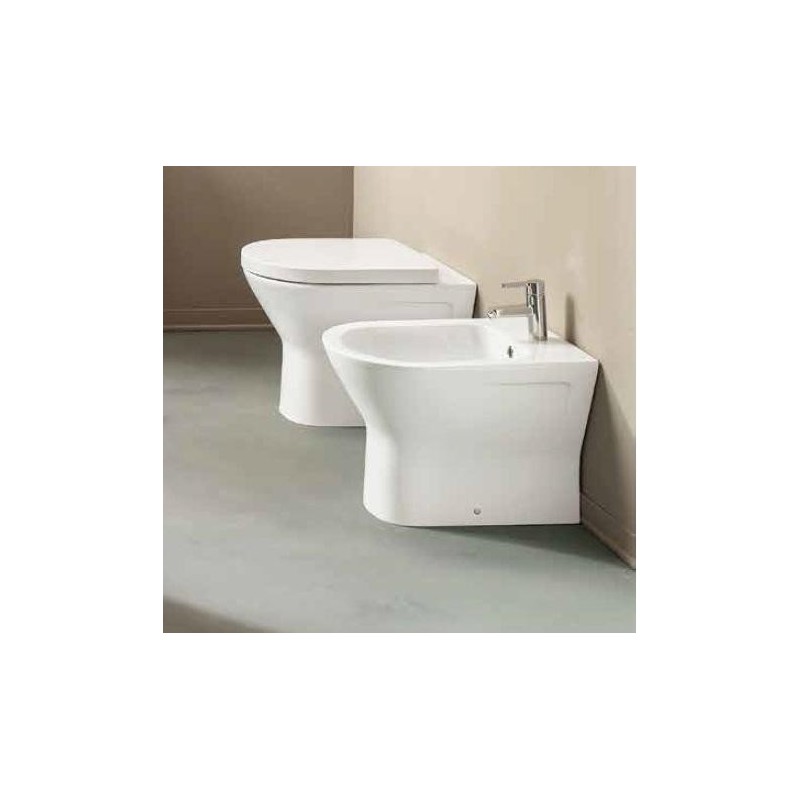 Wall Hung Pot RESORT RIMLESS 52x36x32cm PROTEK Rak Ceramics