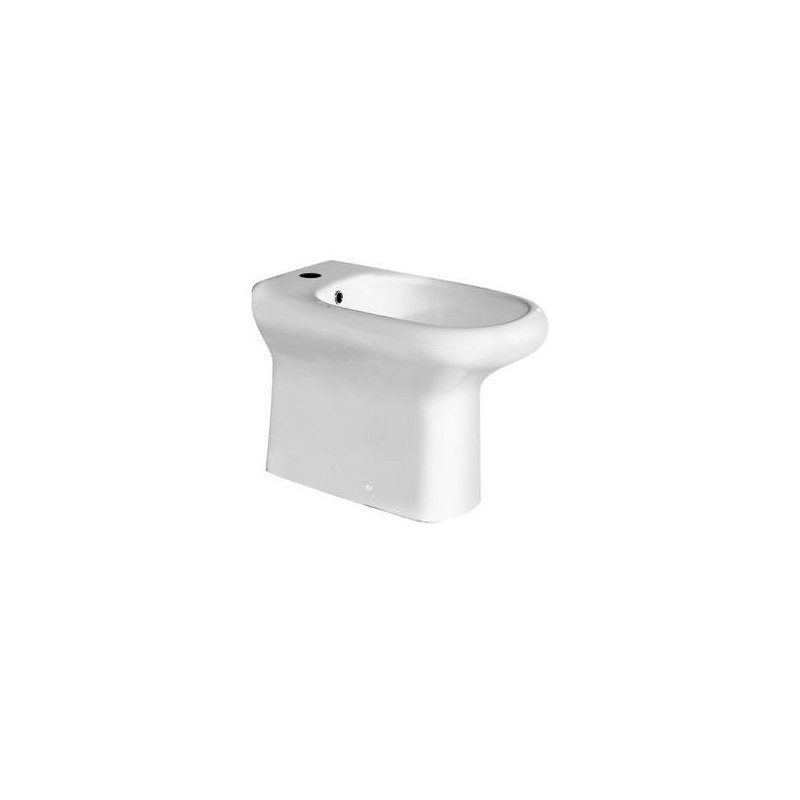 Bidet adossé au mur un trou COMPACT 51x37x40cm PROTEK  Rak Ceramics